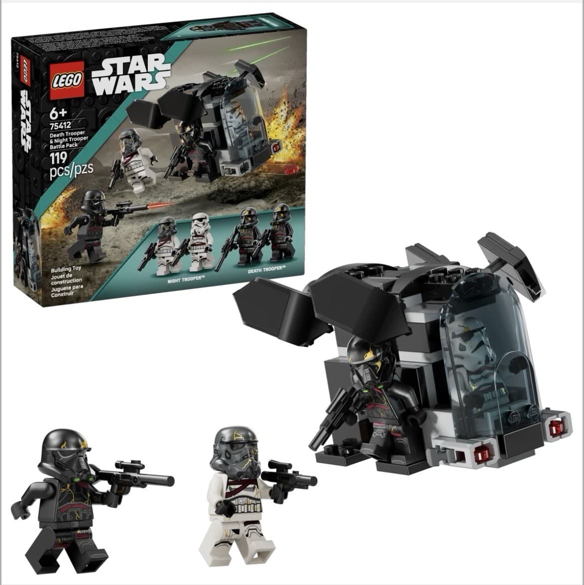 Listing photo for LEGO® Star Wars™ Death Trooper & Night Trooper Battle Pack 75412 Brand New