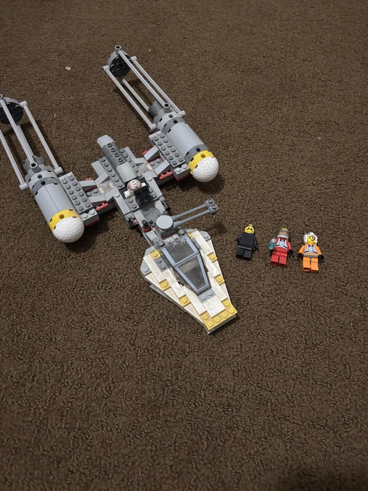 Listing photo for 7150 TIE Fighter & Y-wing (Pre-Owned) With Minfigs And Droid 90% Complete