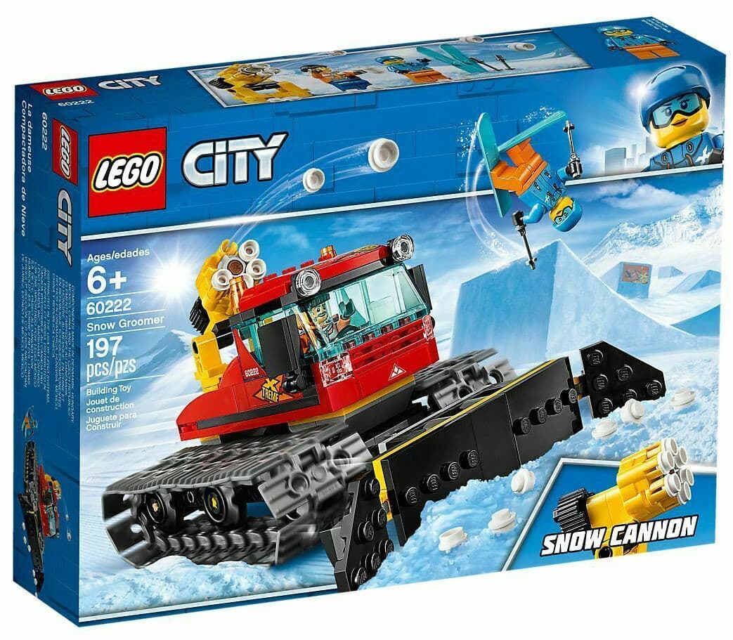 Listing photo for Lego City 60222 Snow Groomer (197 Pcs) Used