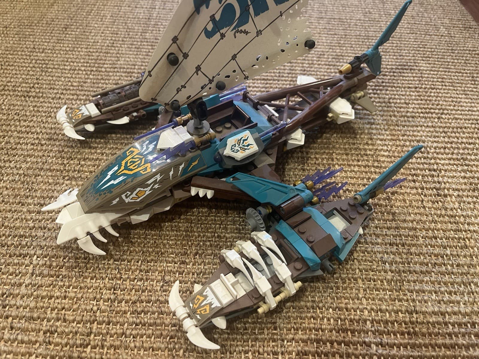 Listing photo for LEGO Ninjago Catamaran Sea Battle 71748 - Keeper's Battle Catamaran and Minifigs