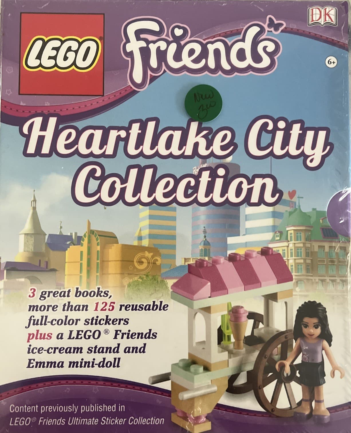 Listing photo for LEGO FRIENDS HEARTLAKE CITY COLLECTION 2013 Books and Ice Cream Stand *NEW*