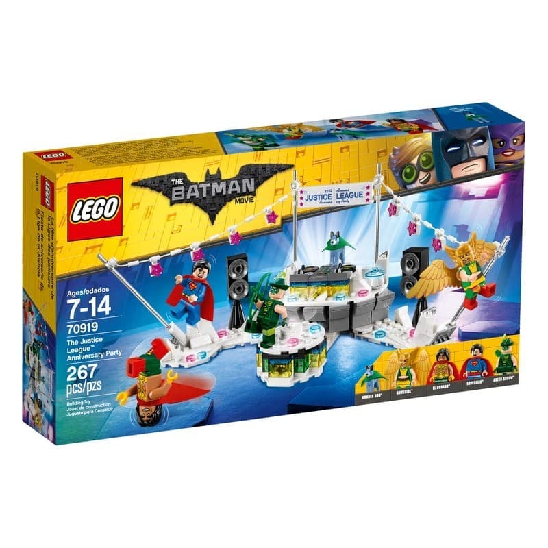 Listing photo for LEGO BATMAN MOVIE 70919 THE JUSTICE LEAGUE ANNIVERSARY PARTY (2018) Used