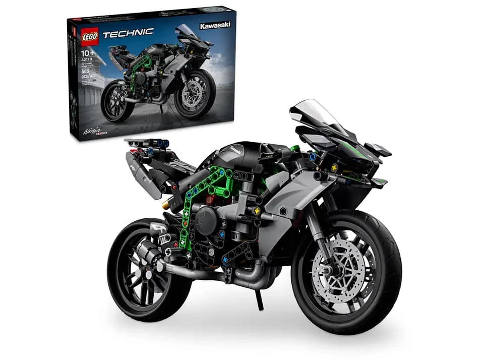 Listing photo for LEGO® Technic Kawasaki Ninja H2R Motorcycle #42170 - Brand New Sealed