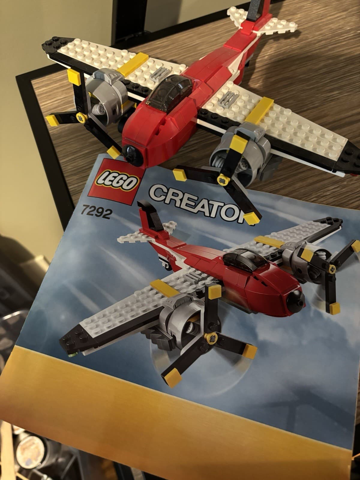 Listing photo for LEGO Creator Propeller Adventures 7292 Complete Set 3 in 1 w/ Manual, 241pcs